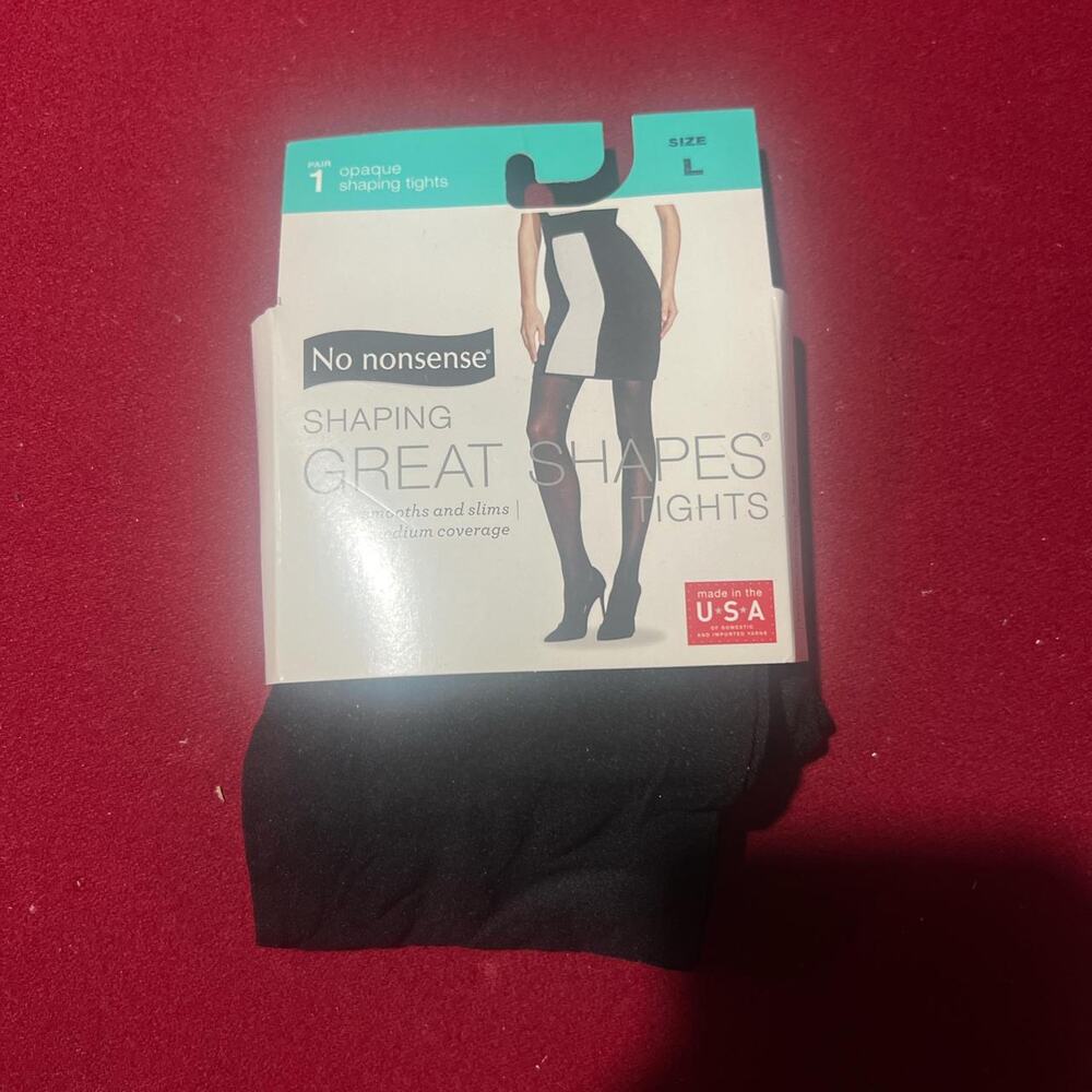 Black no nonsense tights tights